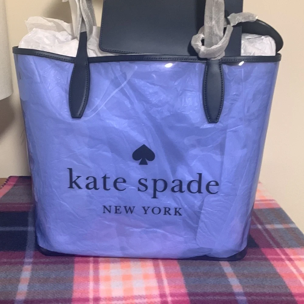 Nwt kate spade up up & away balloon tote bag